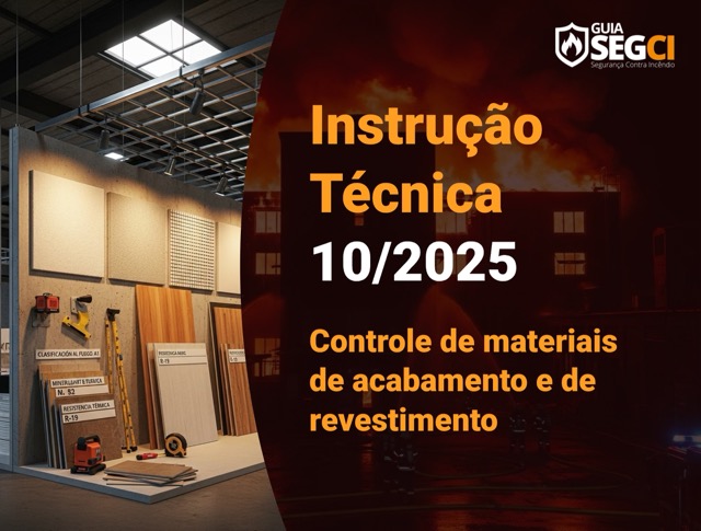 IT 10/2025 – Controle de materiais de acabamento e de revestimento